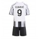 Juventus Dusan Vlahovic #9 Replike Domaci Dres za djecu 2025-26 Kratak Rukav (+ Kratke hlače)
